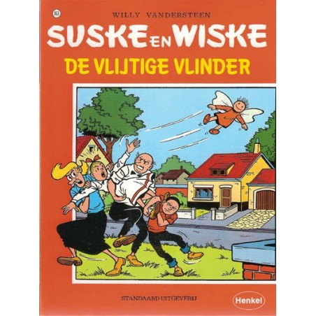 Suske & Wiske reclamealbum Vlijtige vlinder 163 1e druk 1995 (Henkel)