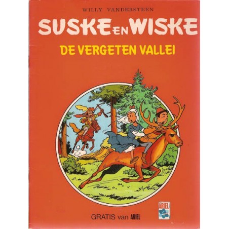 Suske & Wiske reclamealbum Vergeten vallei 1e druk 1981 (Ariel)