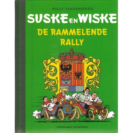 Suske & Wiske Luxe HC Rammelende Rally + softcover in kleur 1e druk 2002 (Brabants Stripspektakel) set