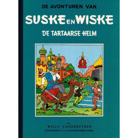 Suske & Wiske blauwe reeks 03 HC De tartaarse helm 1e druk 1983