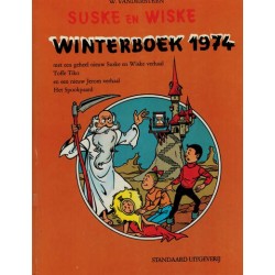 Suske & Wiske reclamealbum Winterboek 02 HC 1e druk 1974