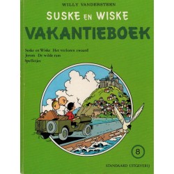 Suske & Wiske reclamealbum Vakantieboek 08 HC 1e druk 1980