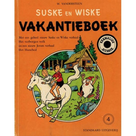 Suske & Wiske reclamealbum Vakantieboek 04 HC 1e druk 1976