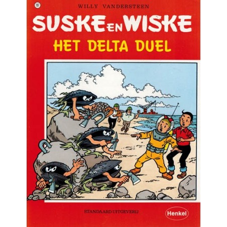 Suske & Wiske reclamealbum Delta duel 197 1e druk 1995 (Henkel)
