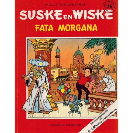 Suske & Wiske reclamealbum Fata Morgana 1e druk 1988 (De Efteling) met ontwerpwedstrijd