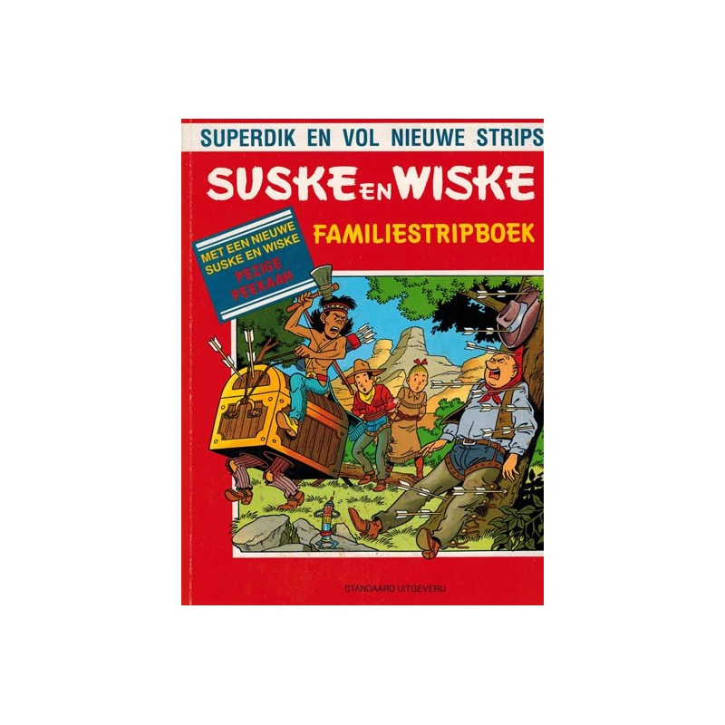 Suske & Wiske reclamealbum Familiestripboek Pezige Pekaah 1e druk 1992