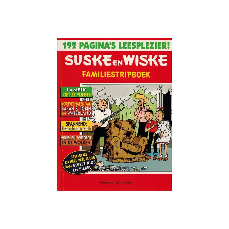Suske & Wiske reclamealbum Familiestripboek Lambik-files 1e druk 2000