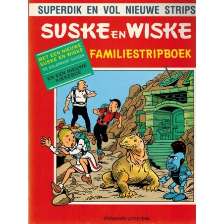 Suske & Wiske reclamealbum Familiestripboek Galapagos Gassen 1e druk 1993