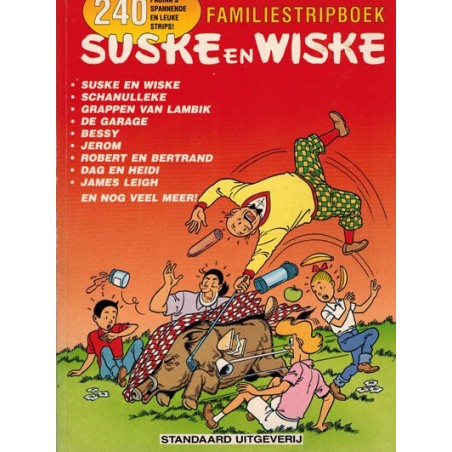 Suske & Wiske reclamealbum Familiestripboek 1989 Bosspel