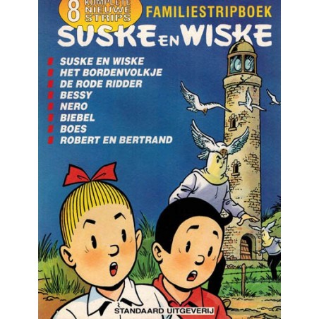 Suske & Wiske reclamealbum Familiestripboek 1988