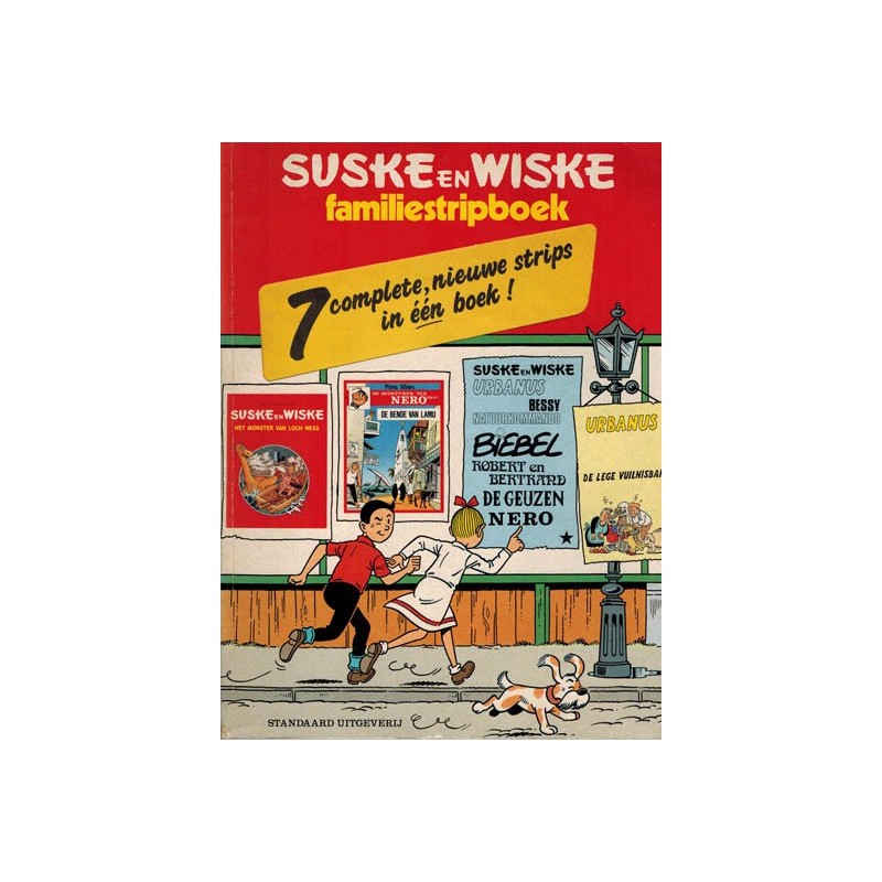 Suske & Wiske reclamealbum Familiestripboek 1987 Het monster van Loch Ness
