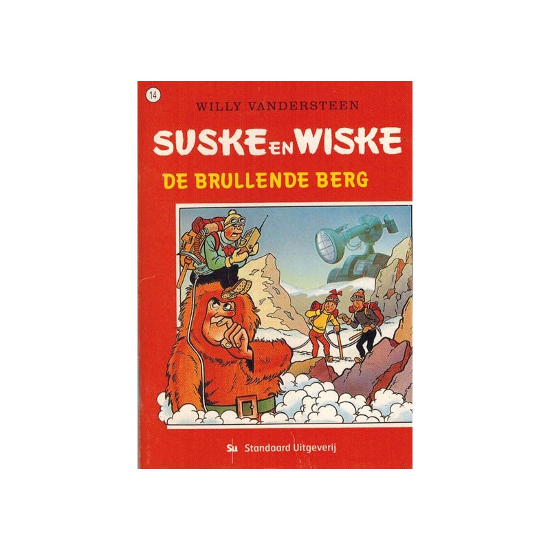 Suske & Wiske reclamealbum Brullende berg mini-album 14 1e druk 2003(Albert Heijn)