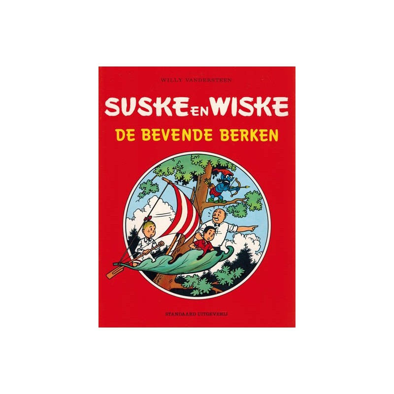Suske & Wiske reclamealbum Bevende berken 1e druk 1984 (vakantie-uitgave)
