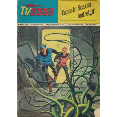 TV2000 43 Captain Scarlet bedreigd! 1e druk 1968