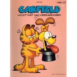 Garfield 027 Houdt niet van verrassingen 1e druk 1991