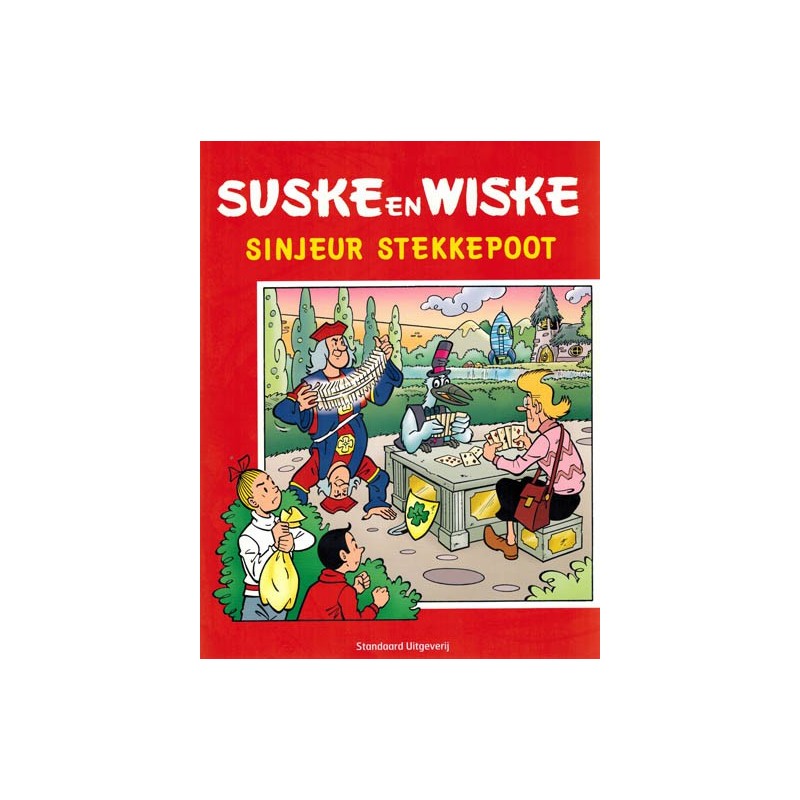 Suske & Wiske reclamealbum stickeralbum Sinjeur Stekkepoot 1e druk 2007 [zonder plaatjes] COOP
