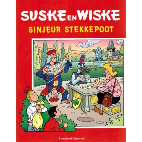 Suske & Wiske reclamealbum stickeralbum Sinjeur Stekkepoot 1e druk 2007 [zonder plaatjes] COOP