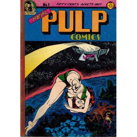 Real pulp comics 01% first printing 1971