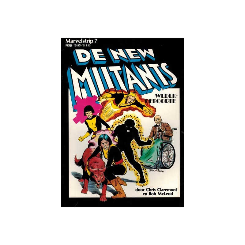 Marvelstrip 07 De New Mutants 1e druk 1985
