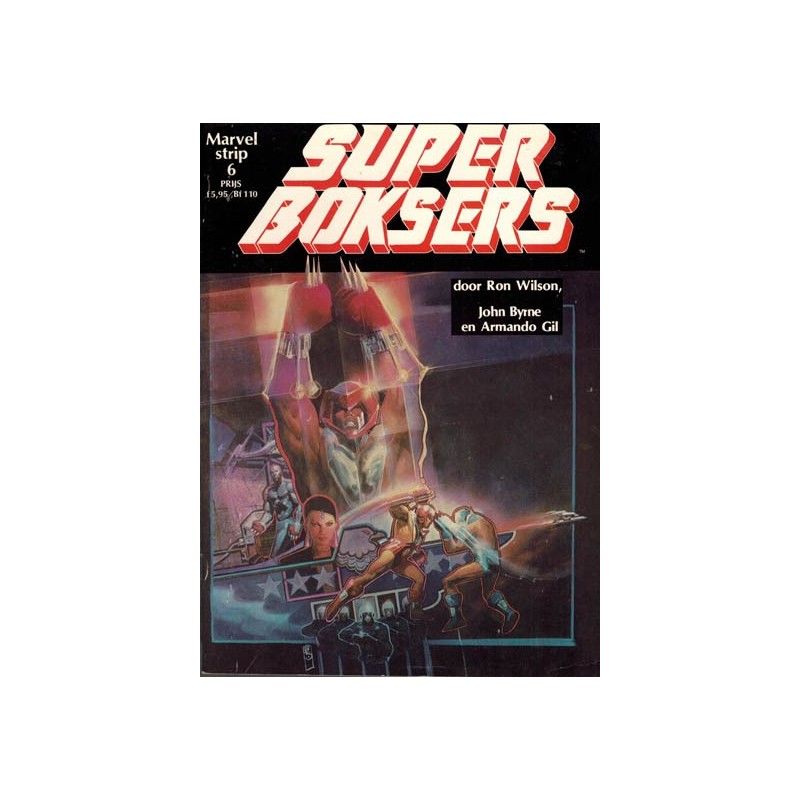 Marvelstrip 06 Superboksers 1e druk 1984