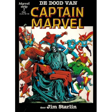 Marvelstrip 02 De dood van Captain Marvel 1e druk 1983