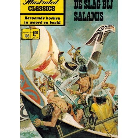 Illustrated classics 196 De slag bij Salamis 1e druk 1971