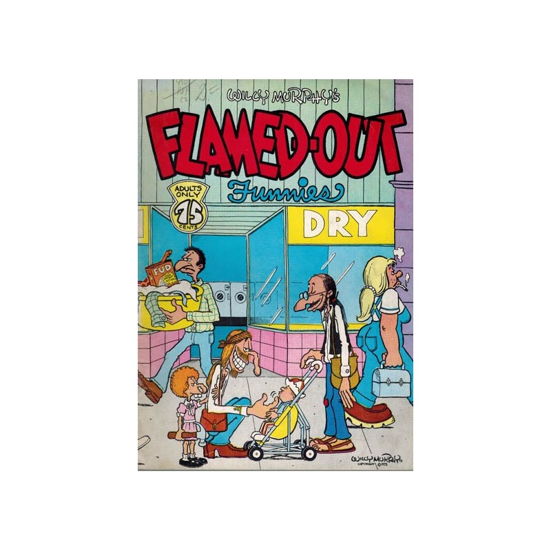 Flamed-out funnies 01 first printing 1975