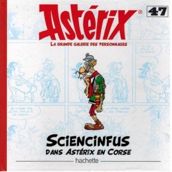 Asterix HC la grande galerie des personnages 47 Sciencinfus dans Asterix en Corse