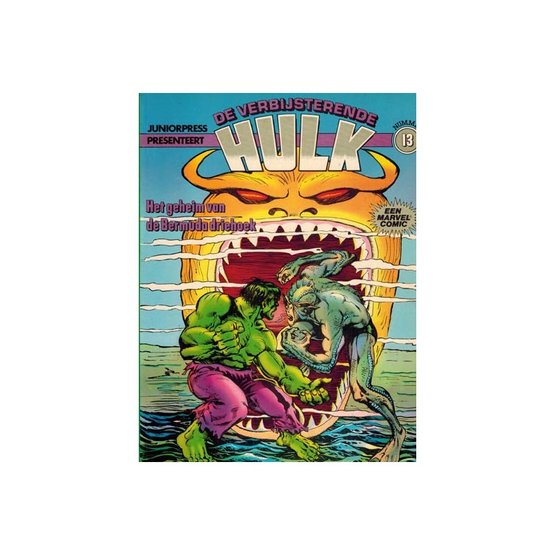 Hulk album 13 Het geheim van de Bermuda driehoek 1e druk 1981