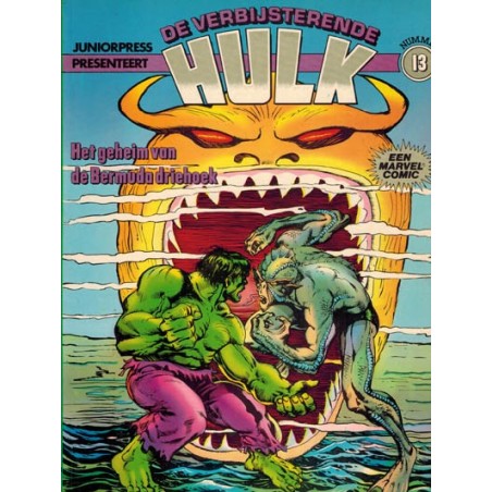 Hulk album 13 Het geheim van de Bermuda driehoek 1e druk 1981