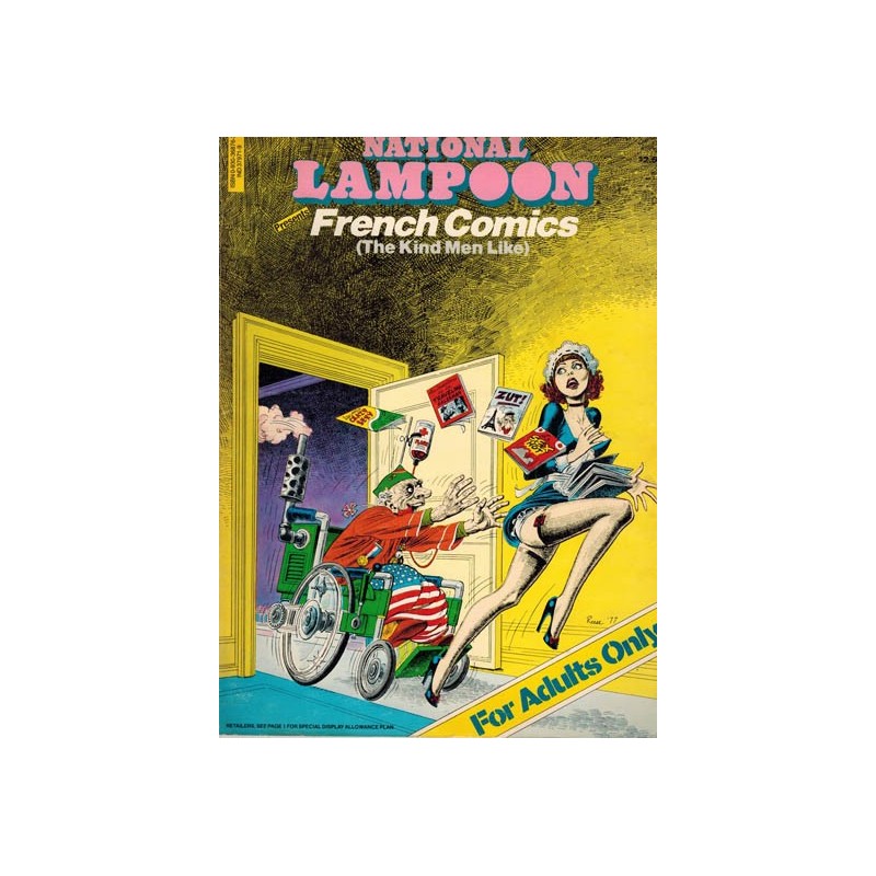 National Lampoon Presents French comics (The kind men like) first printing 1977