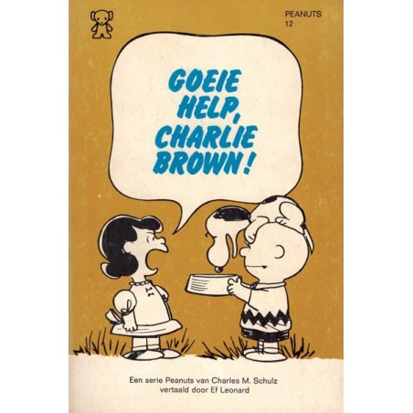 Peanuts Zwarte beertjes pocket 12 Goeie help, Charlie Brown! 1e druk 1974