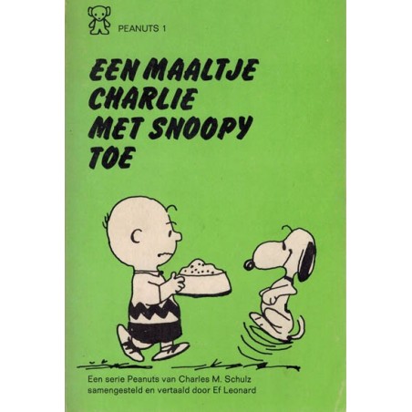 Peanuts Zwarte beertjes pocket set NL deel 1 t/m 12 1e drukken 1970-1974