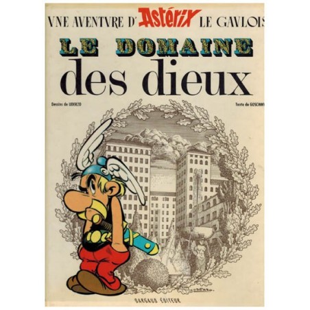 Asterix Taal Frans Le domain des dieux HC 1e druk 1971
