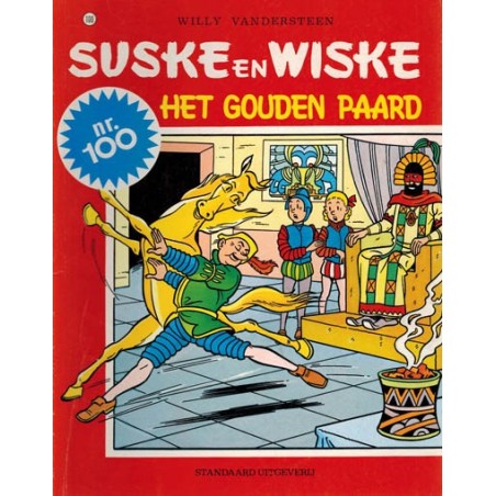 Suske & Wiske 100 Het gouden paard herdruk