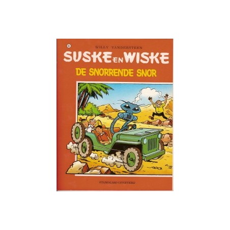 Suske & Wiske 093 De snorrende snor herdruk