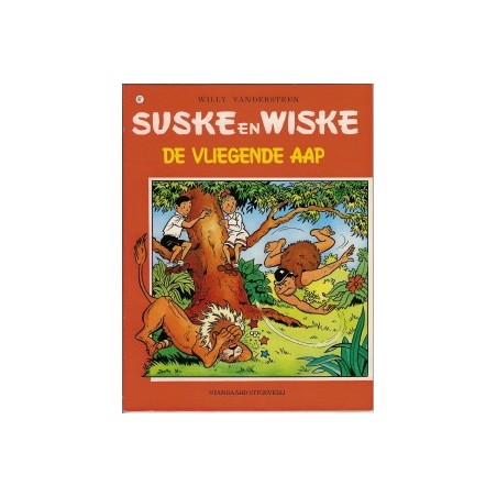 Suske & Wiske 087 De vliegende aap herdruk