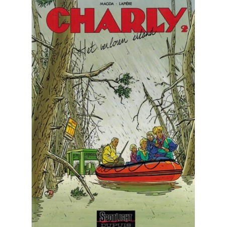 Charly HC 02 Het verloren eiland 1e druk 1992