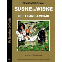 Suske & Wiske reclamealbum De gouden collectie 01 Het eiland Amoras 1e druk 2013