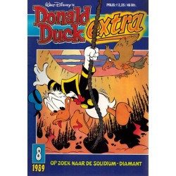 Donald Duck Extra 1989 08 Op zoek naar de solidium-diamant 1e druk