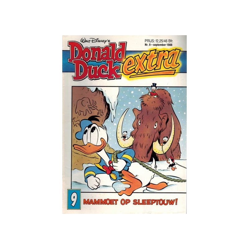 Donald Duck Extra 1988 09 Mammoet op sleeptouw 1e druk