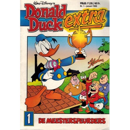 Donald Duck Extra jaargang 1988 nummer 1 t/m 12 1e drukken