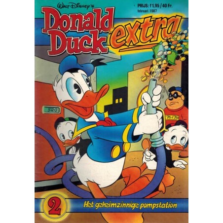Donald Duck Extra 1987 02 Het geheimzinnig pompstation 1e druk