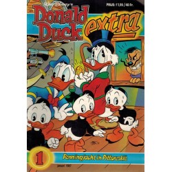 Donald Duck Extra 1987 01 Penningjacht in Pittoreskie 1e druk