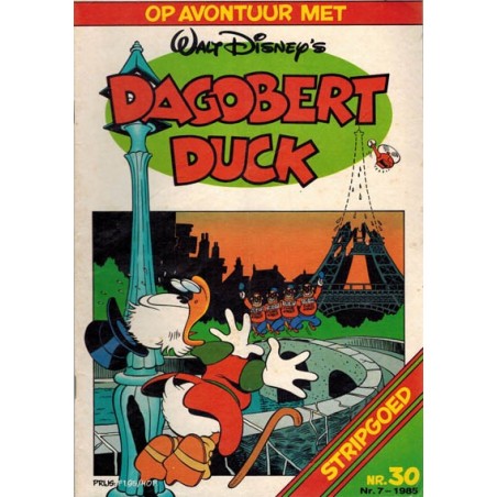 Donald Duck Stripgoed 30 Op avontuur met Dagobert Duck 1985