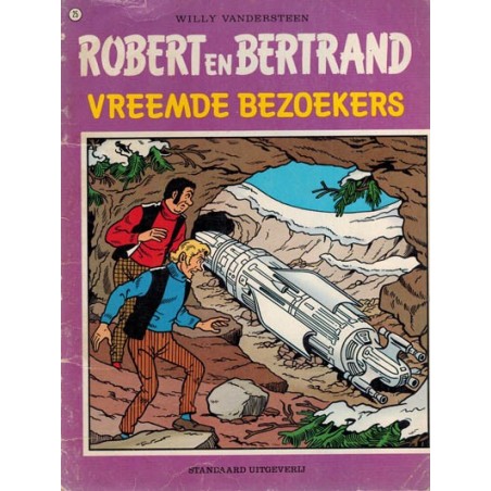 Robert en Bertrand 25% Vreemde bezoekers 1e druk 1979