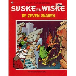 Suske & Wiske reclamealbum 079 De zeven snaren herdruk met kartonnen Sidonia (behorende bij Barabas' lab)