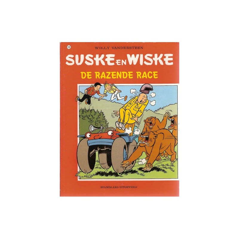 Suske & Wiske 249 De razende race 1e druk 1996