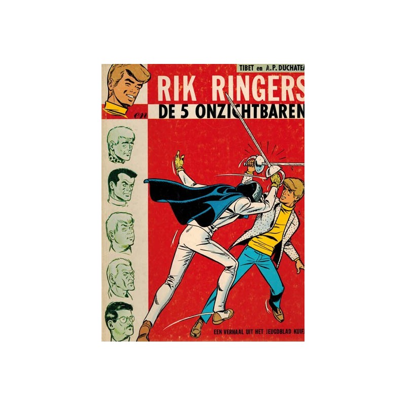 Rik Ringers 10 De 5 onzichtbaren 1e druk Helmond1973
