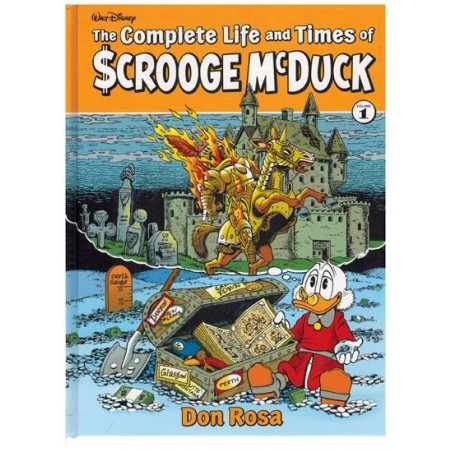 Uncle Scrooge The complete life and times of Scrooge McDuck set HC deel 1 & 2